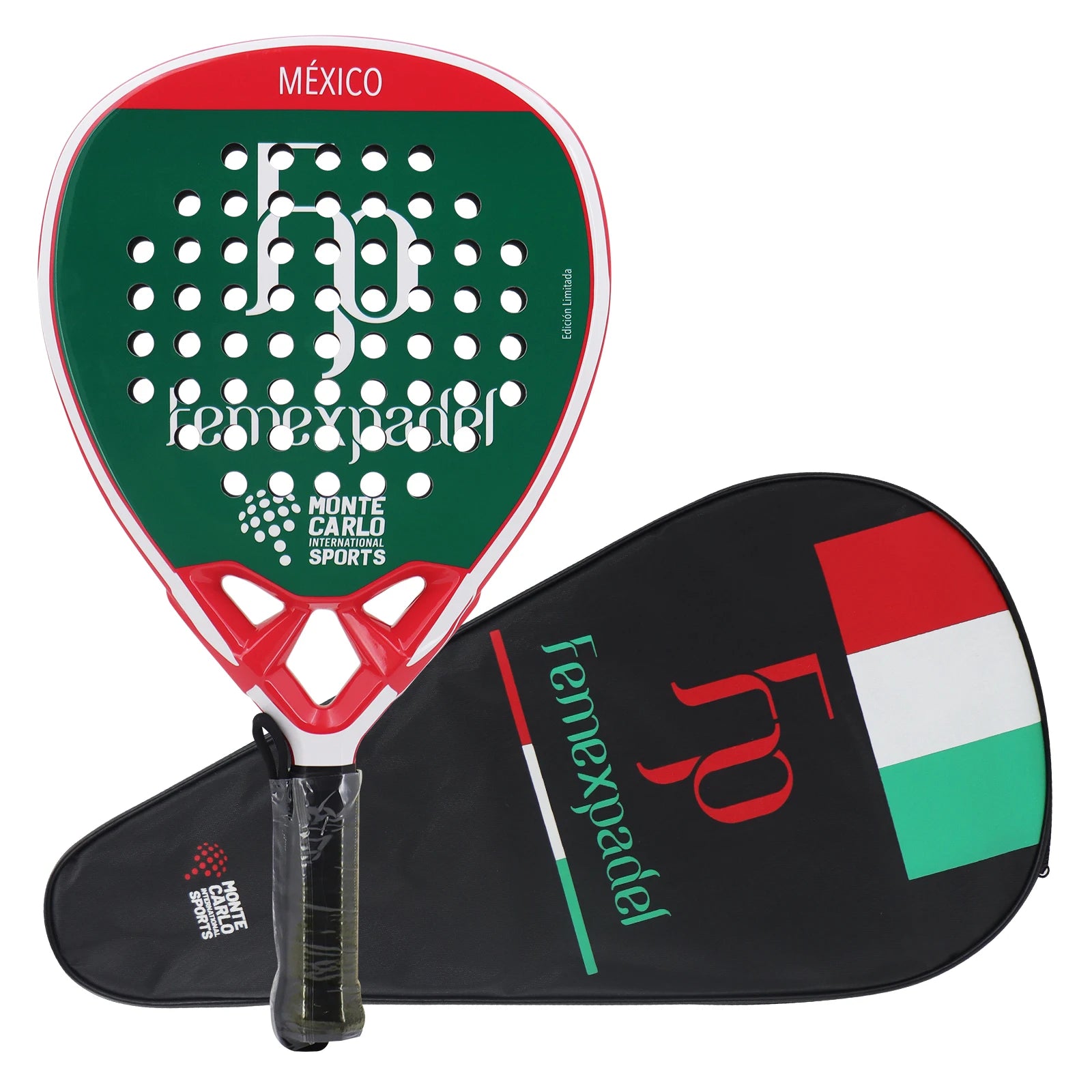 Padel Racket 2022 Carbon Fiber Soft EVA Surface High Balance Diamond Shape Sports Racket for Advanced Players Paddle