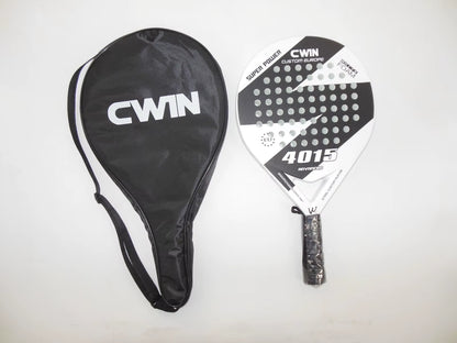 Kaiwei Blue and White Beach Appearance Beautiful Sports Board Tennis Racquet 50% Carbon Manufacturer Sales