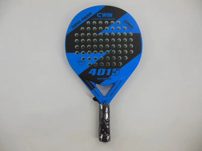 Kaiwei Blue and White Beach Appearance Beautiful Sports Board Tennis Racquet 50% Carbon Manufacturer Sales