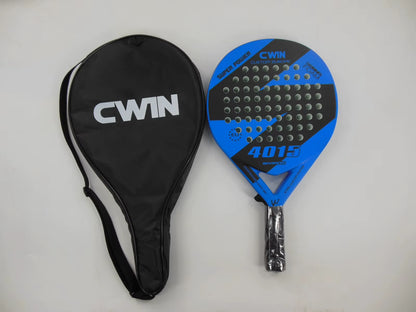 Kaiwei Blue and White Beach Appearance Beautiful Sports Board Tennis Racquet 50% Carbon Manufacturer Sales